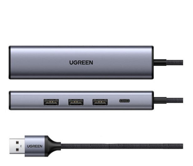 UGREEN USB 3.0 - 3 x USB / Ethernet / USB-C PD 6957303865543 - 1200853 - zdjęcie